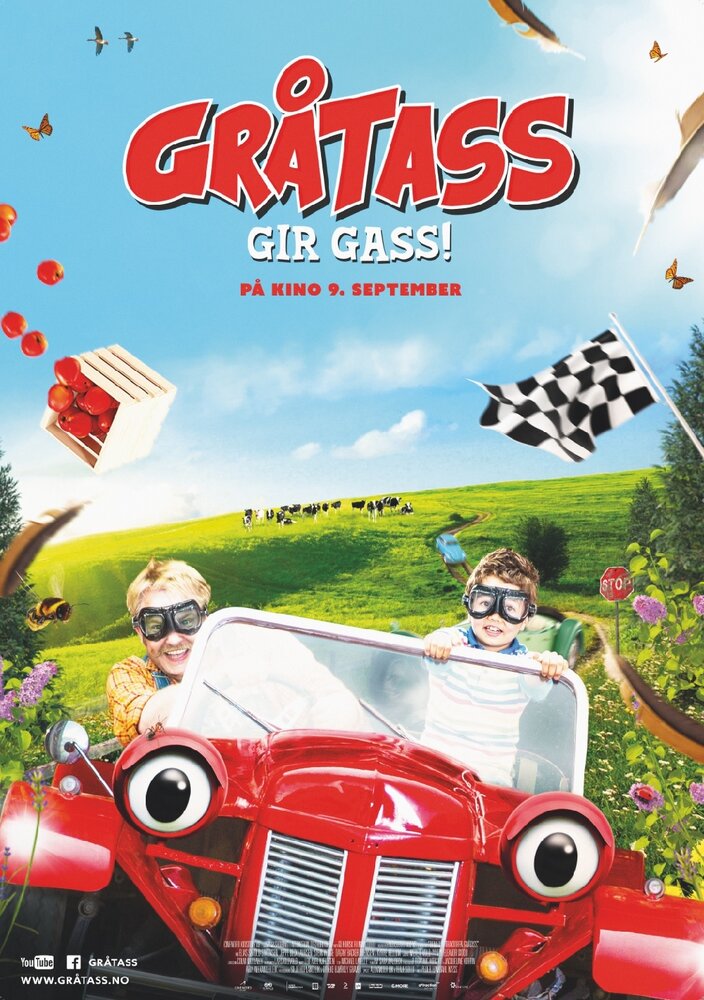 Gråtass gir gass (2016) постер