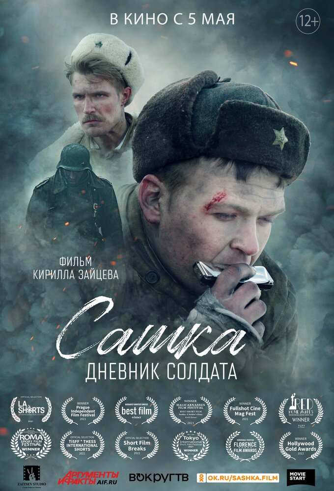 Сашка. Дневник солдата (2021) постер